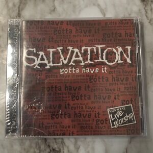 Salvation: Gotta Have It - Music CD -‎ Kid Scene: Live Worship 2002 New